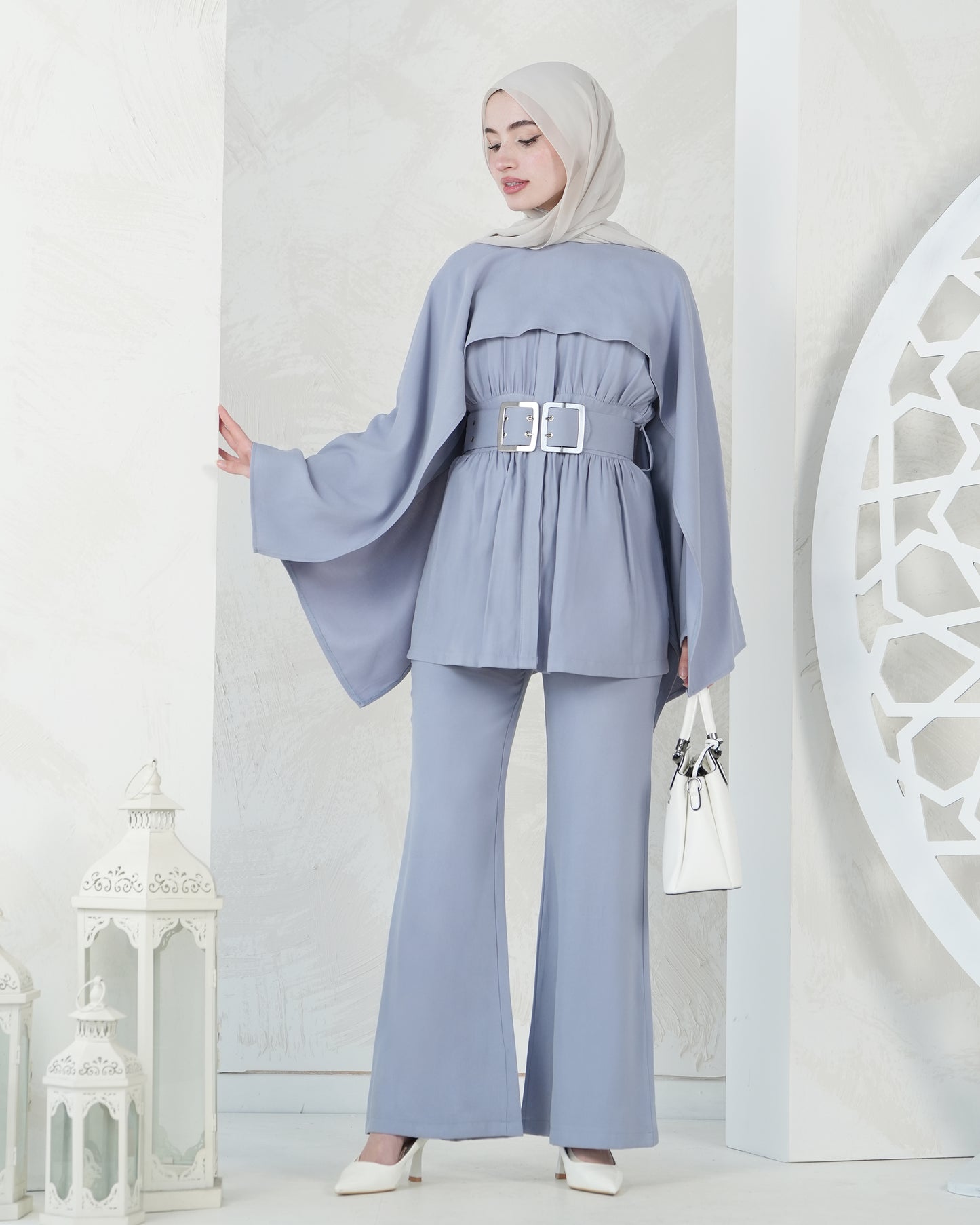 Elegant 3-Piece Set with Belt:11050
