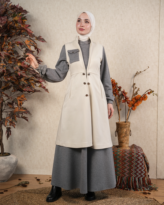 Classic DRESS With Jacket -9690