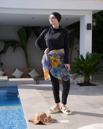 Modest Burkini Swimsuit for Hijab Women – Comfortable & Stylish Design 2