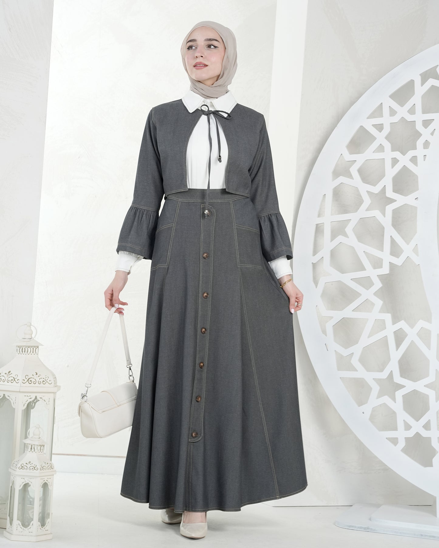 Elegant Dress Set – Refined Design with a Modern Touch:10890