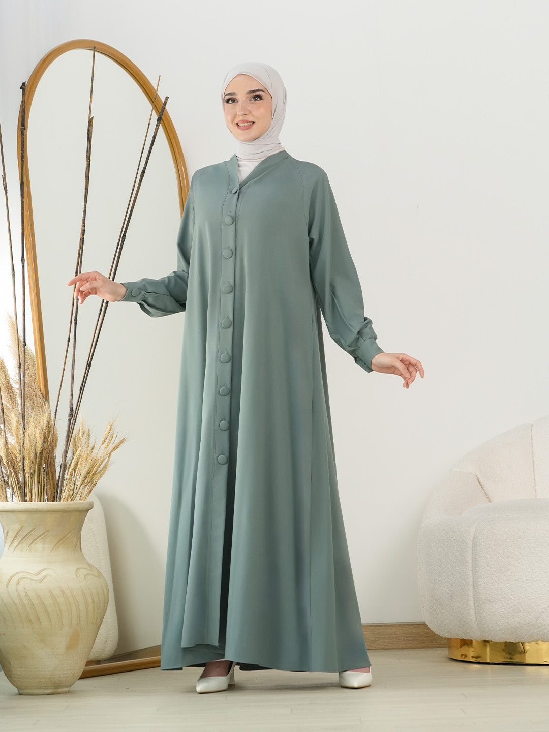 Modern Abaya - 8600
