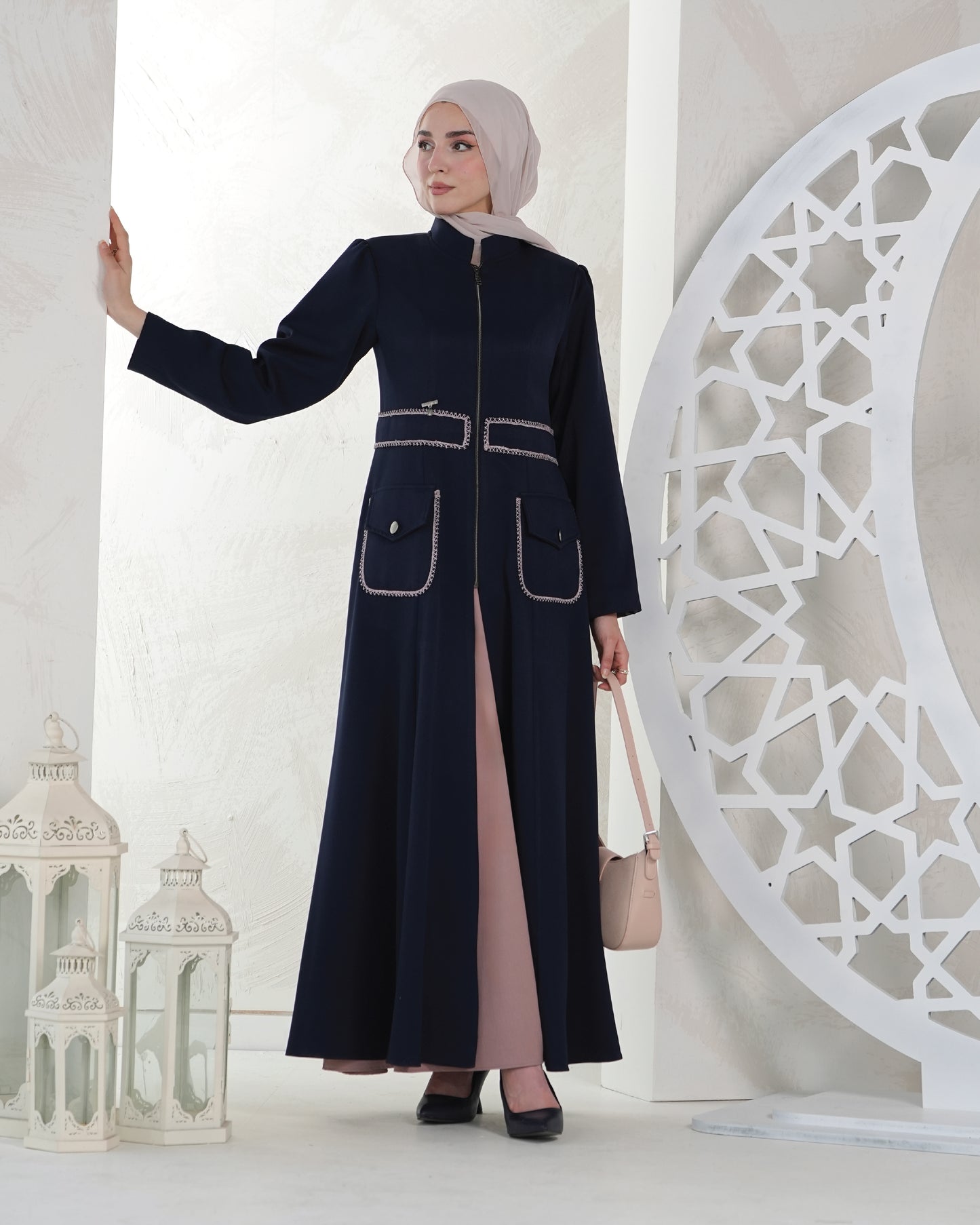 Chic Skirt Set with Modern Details