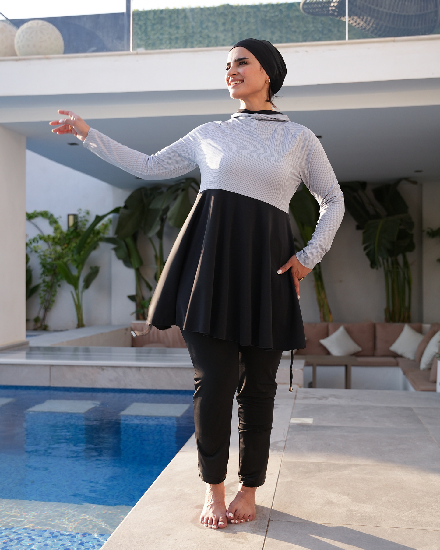 Modest Burkini Swimsuit for Hijab Women – Comfortable & Stylish Design 7