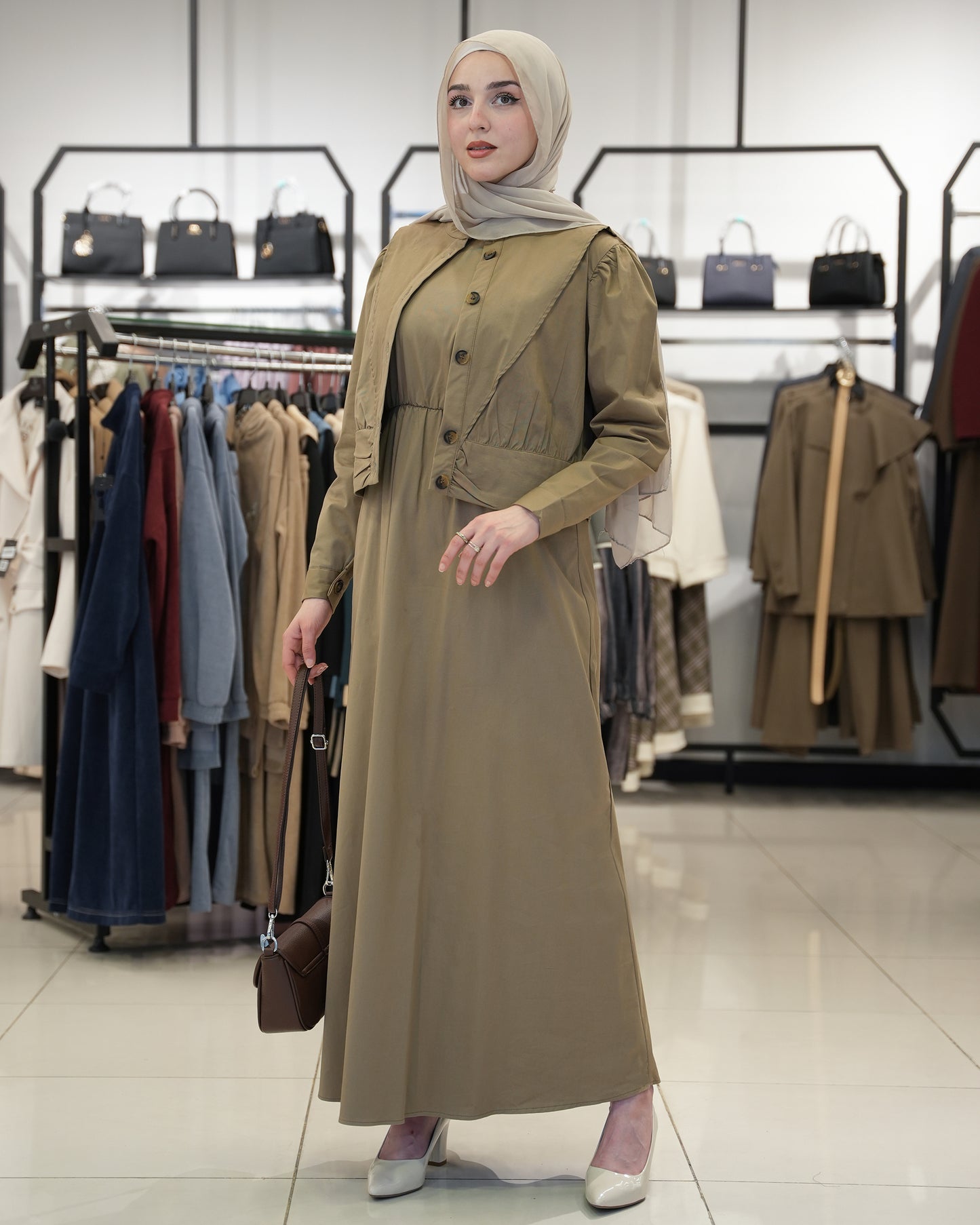 Timeless Casual Dress:9420