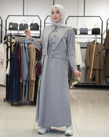 Timeless Casual Dress:9420