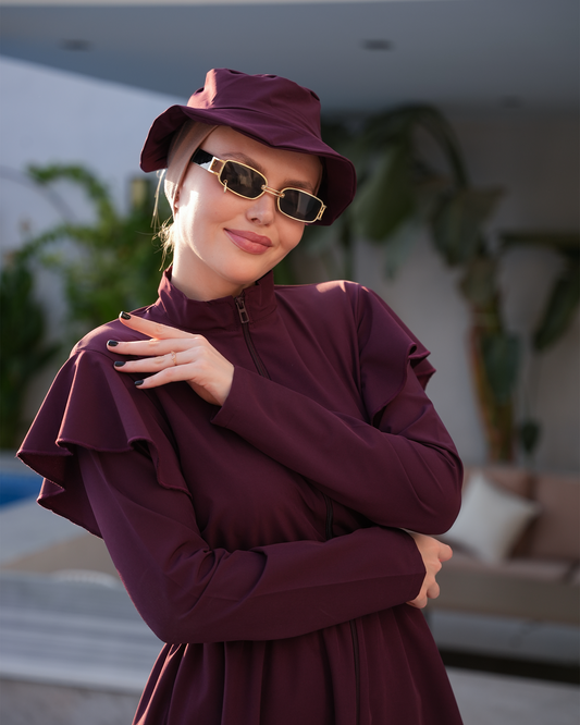 Modest Burkini Swimsuit for Hijab Women – Comfortable & Stylish Design 9