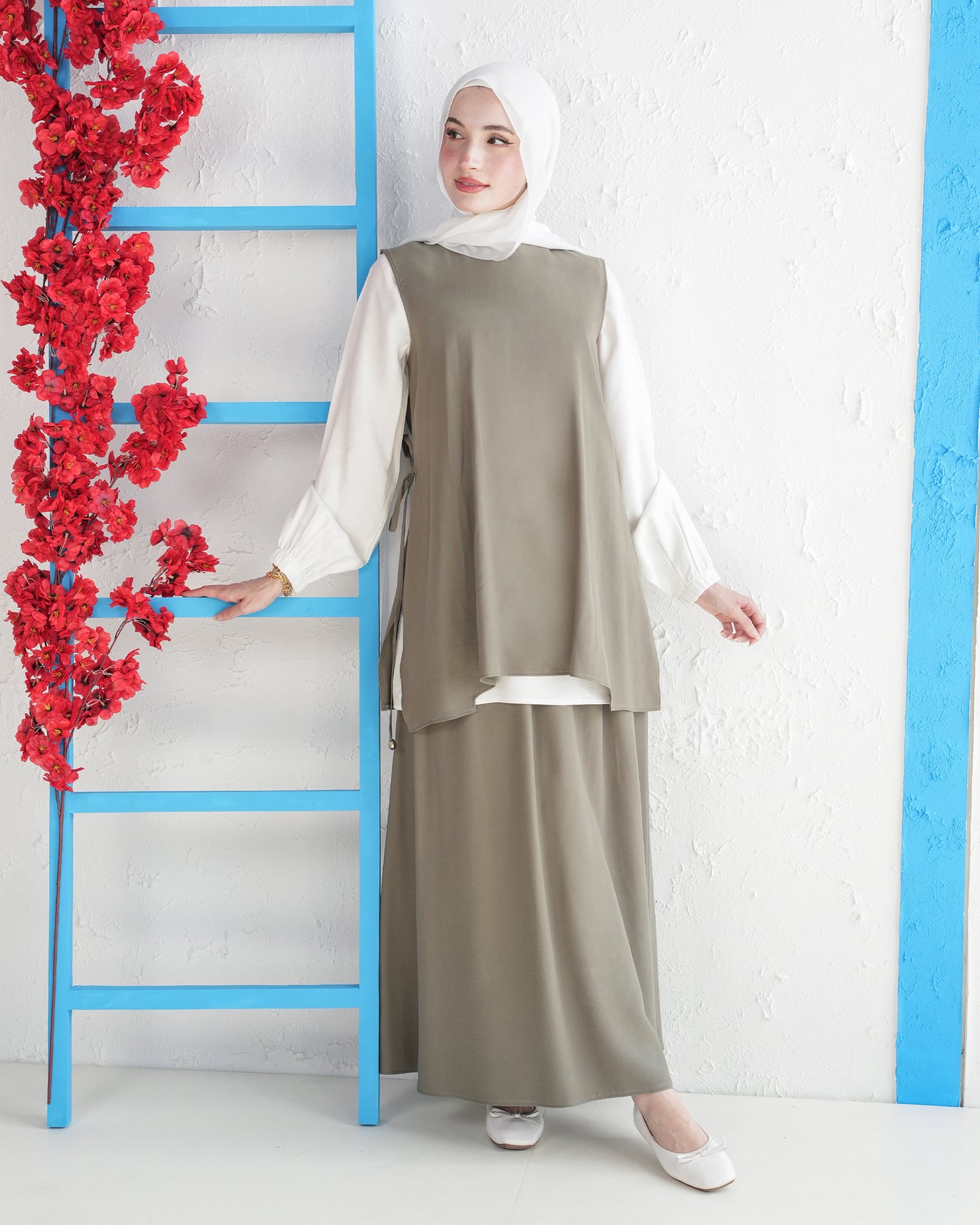 Women's Layered Two-Piece Set:11300
