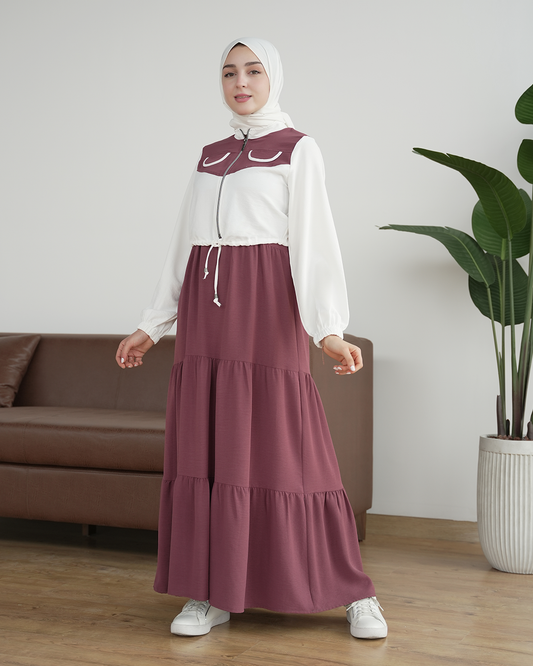 Stylish Dress:2 piece 3540