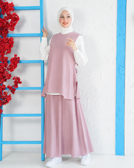Women's Layered Two-Piece Set:11300