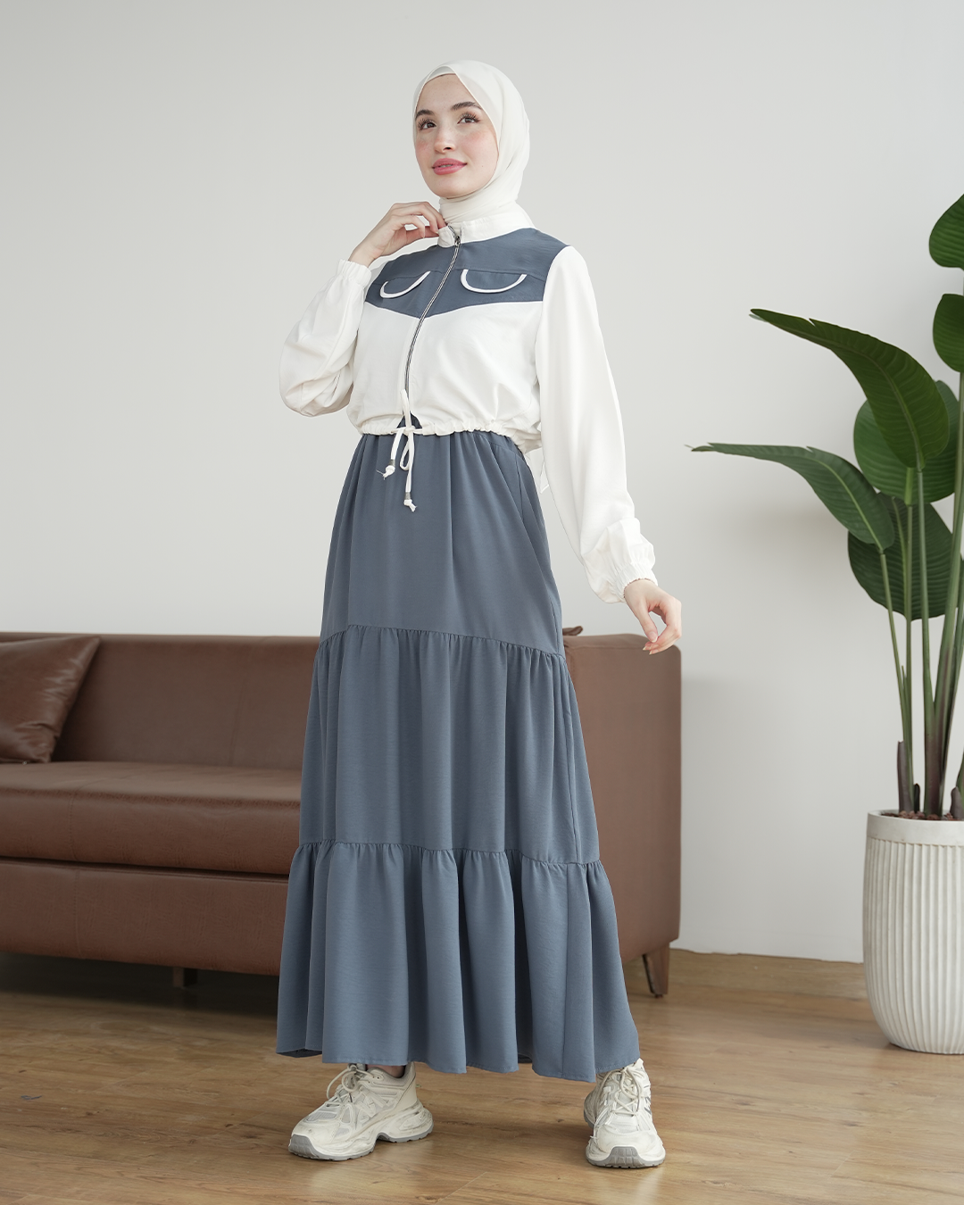 Stylish Dress:2 piece 3540