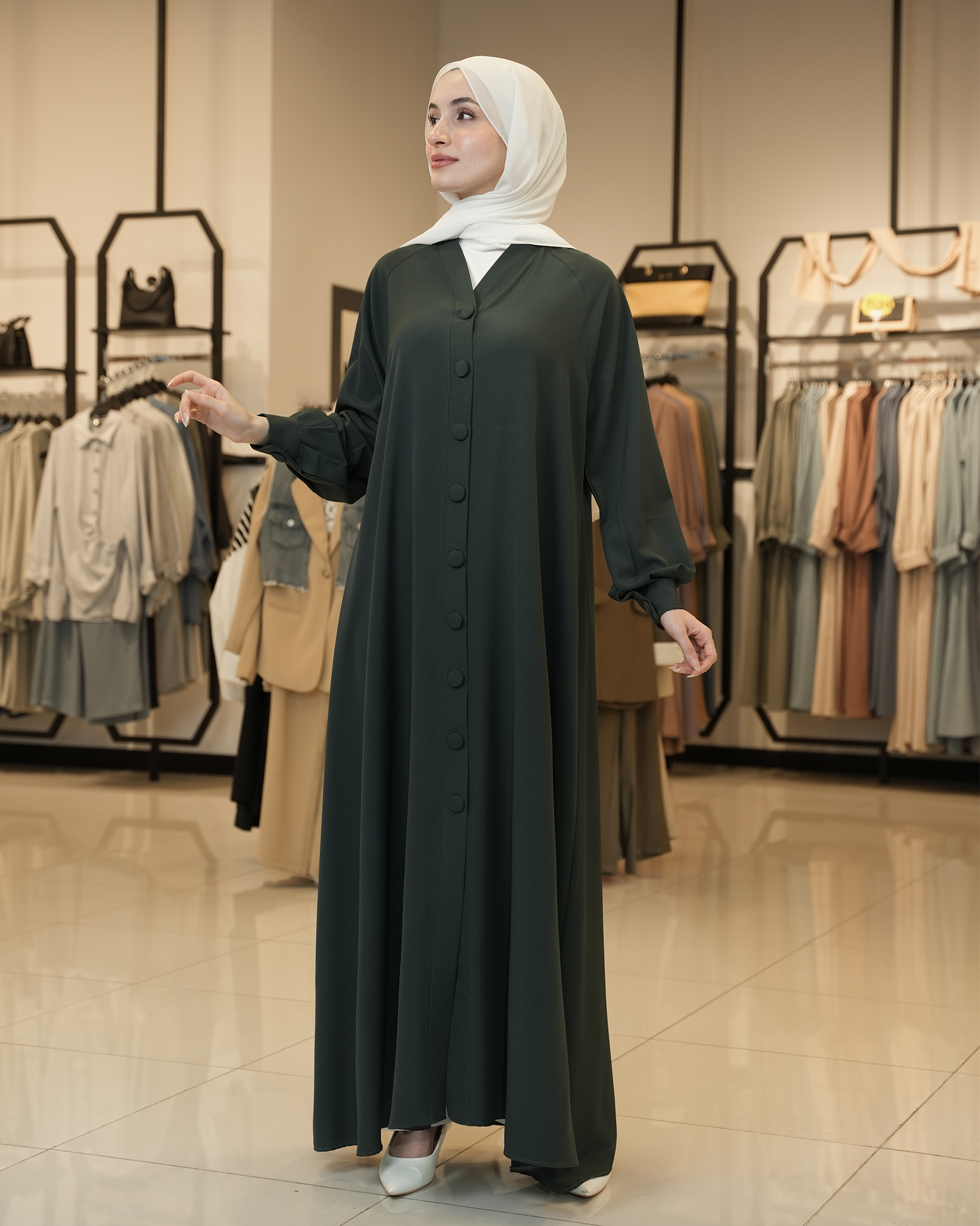 Modern Abaya - 8600