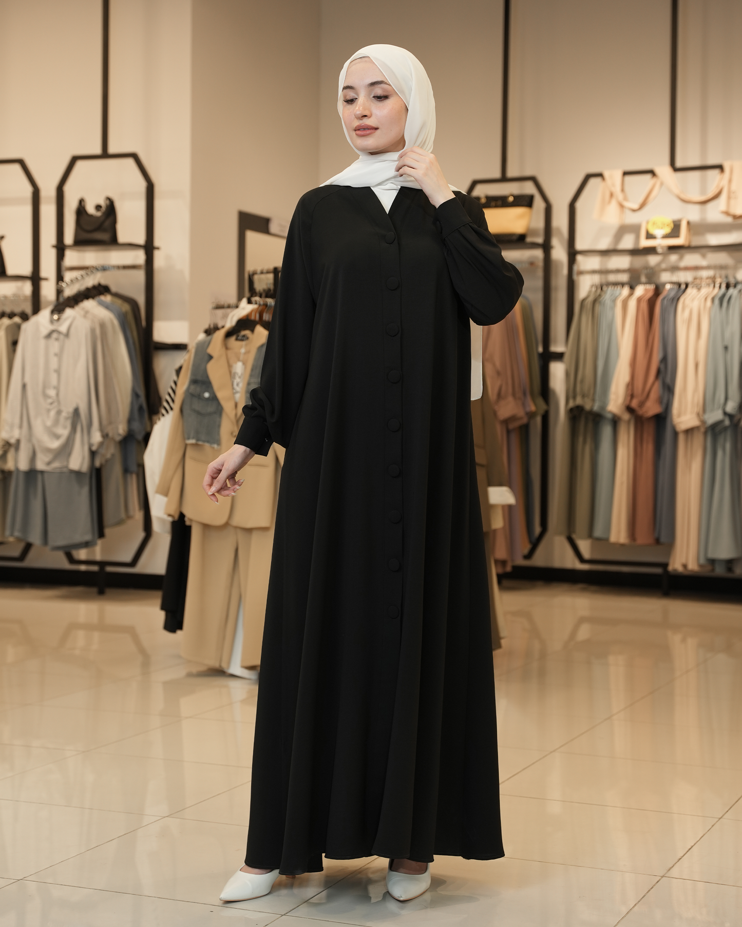 Modern Abaya - 8600