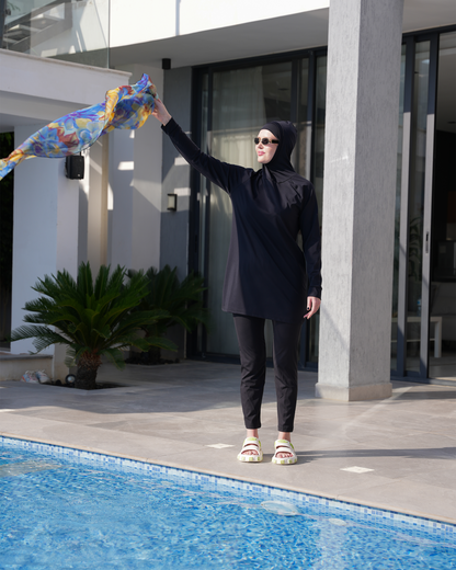 Modest Burkini Swimsuit for Hijab Women – Comfortable & Stylish Design 2