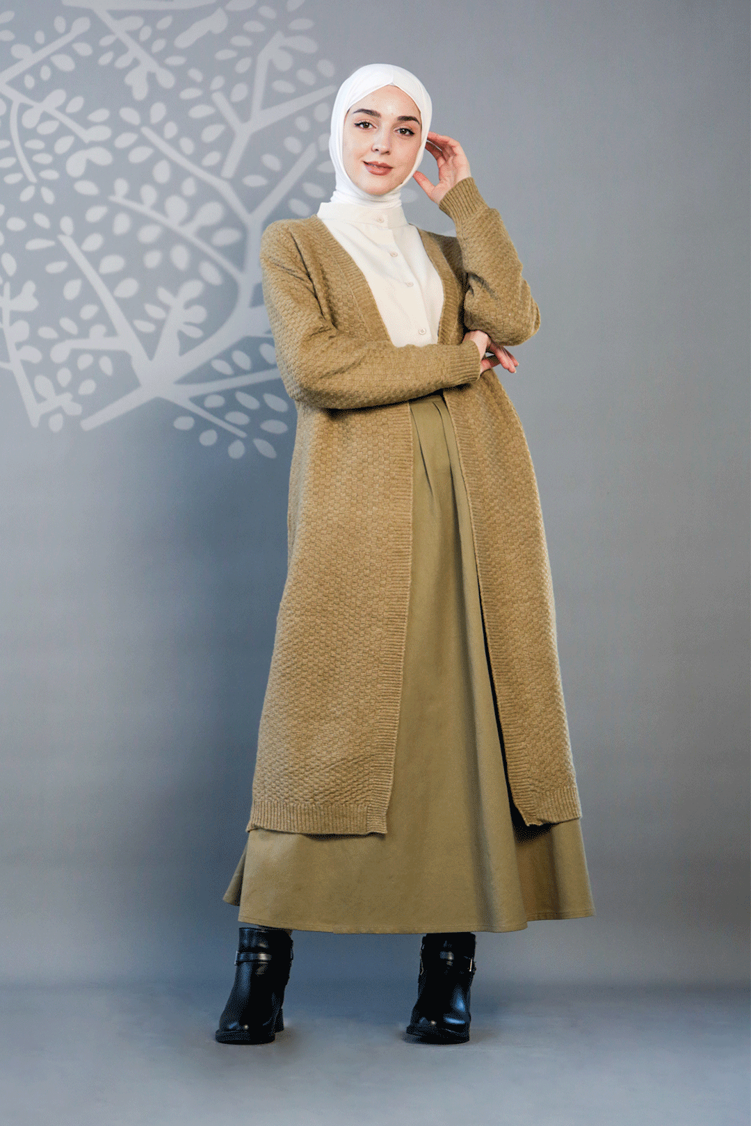 Modern Long Jacket - 6002