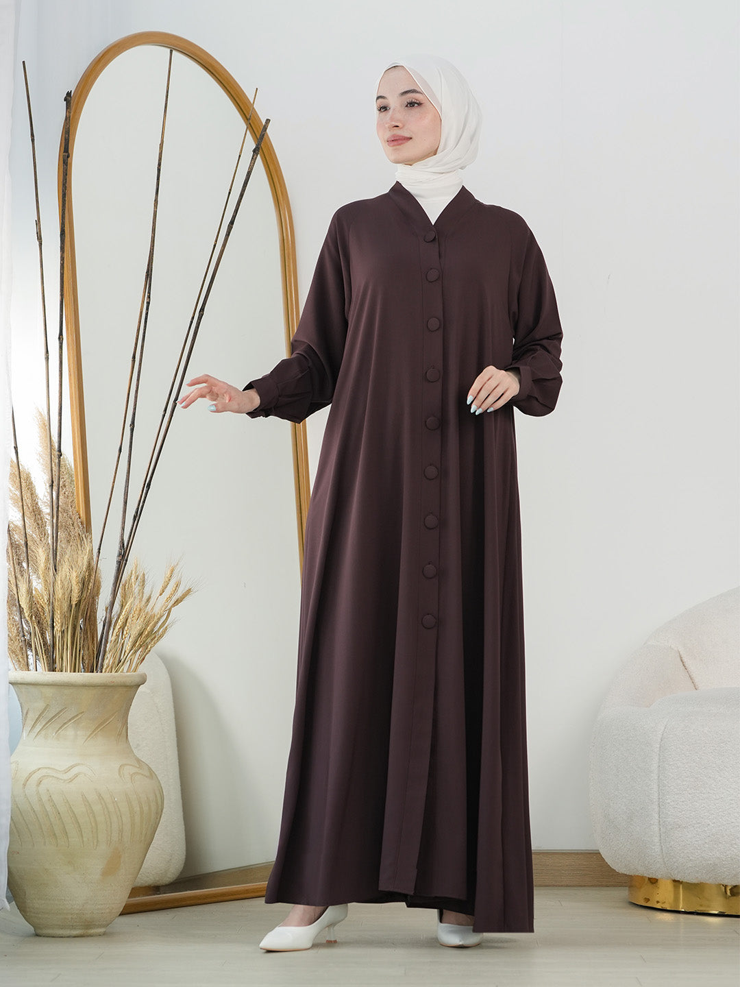 Modern Abaya - 8600