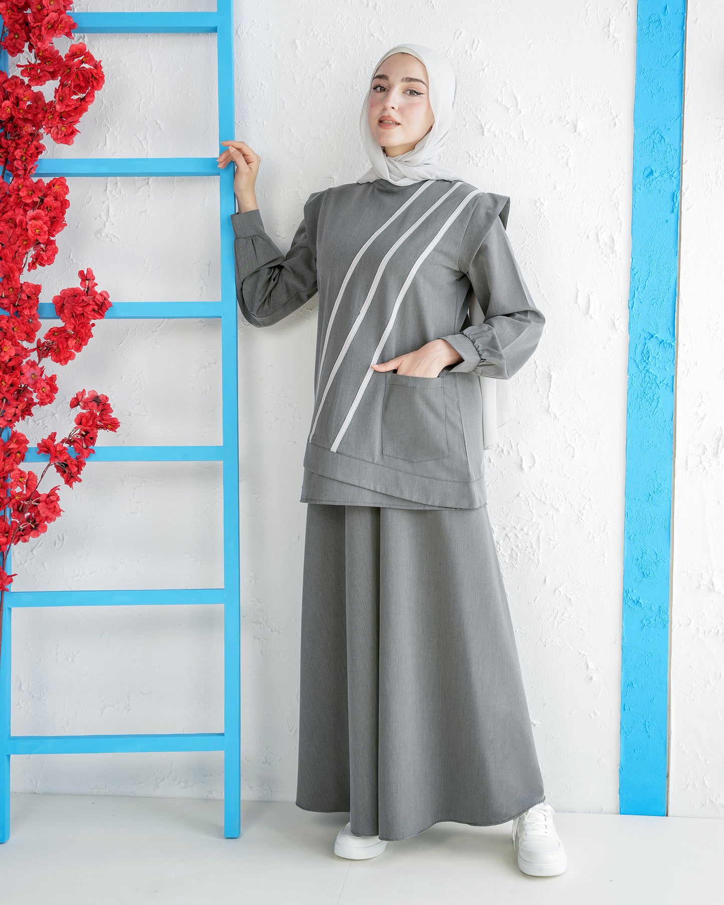 Women's Elegant Two-Piece Set:11340