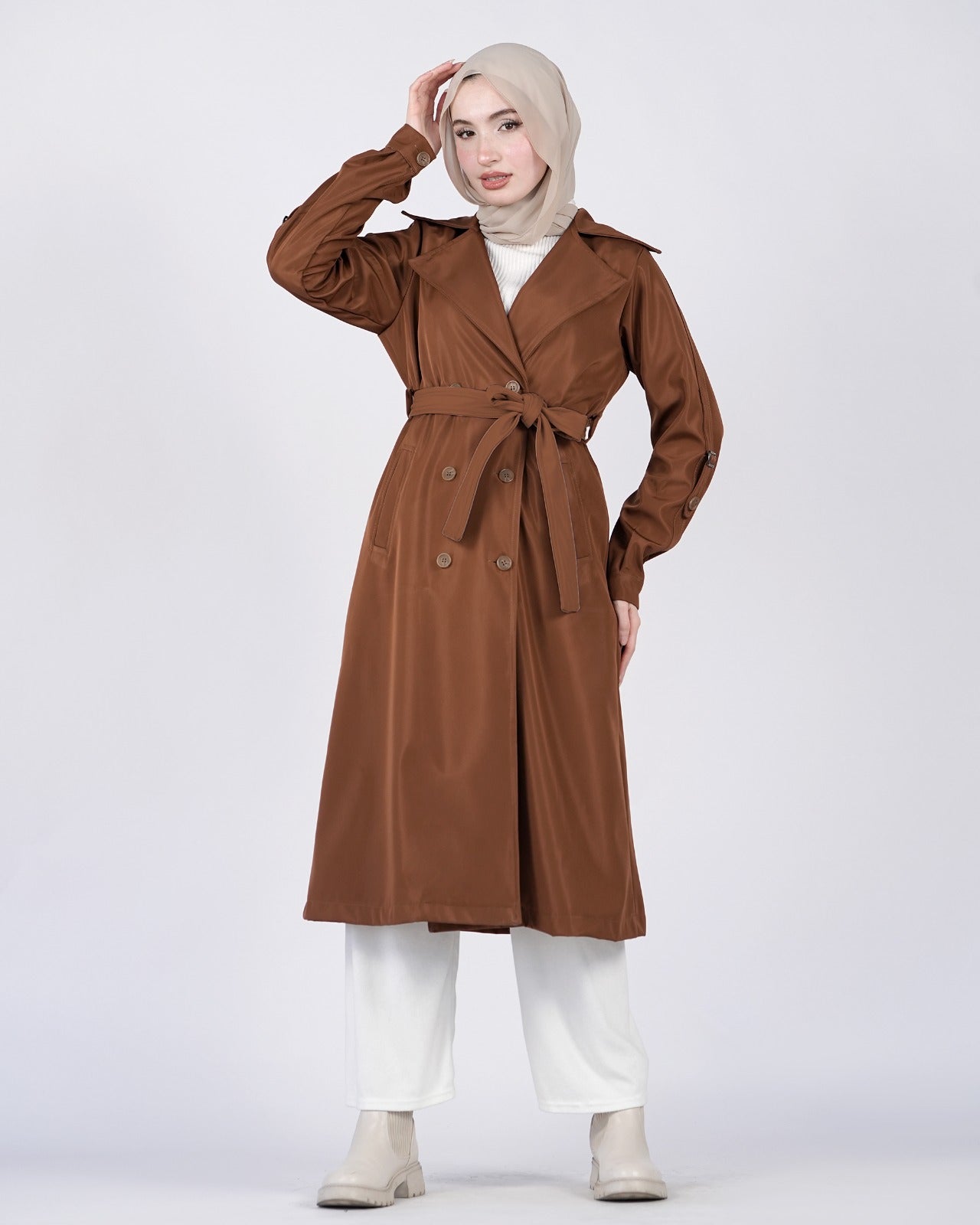 Elegant TRENCHCOAT-H-410